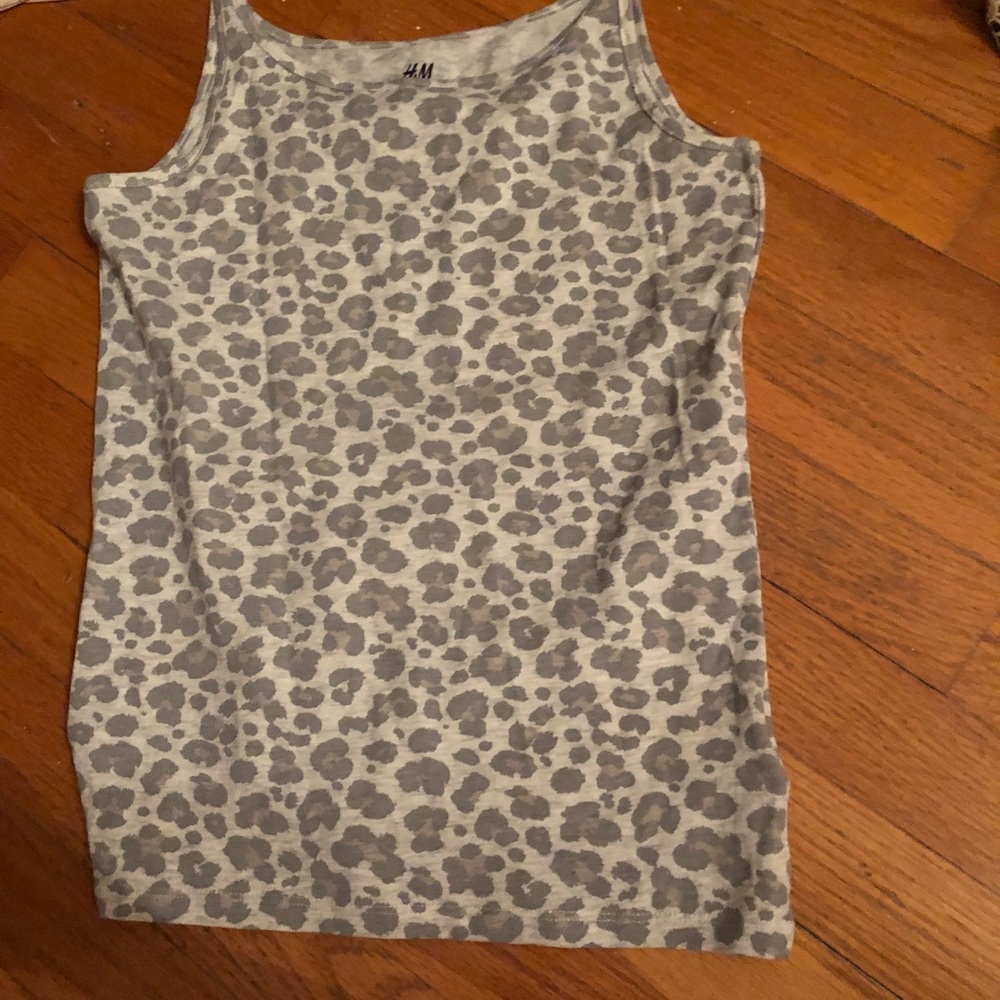 Cheetah print tank